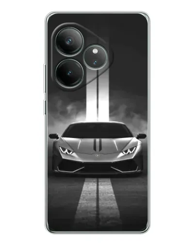 Чехол для Realme GT Neo 6 с картинкой «Lamborghini симметрия дорог» Чехол для Realme GT Neo 6 с картинкой «Lamborghini симметрия дорог»