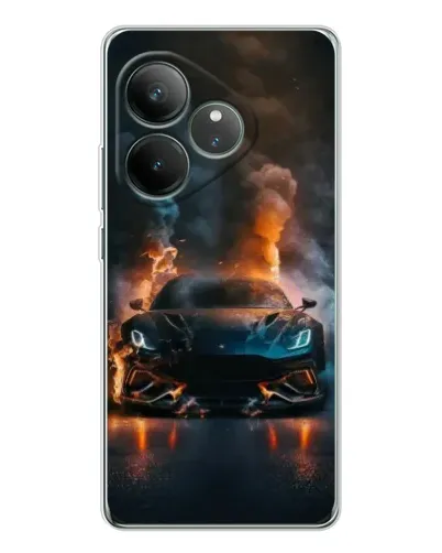 Чехол для Realme GT Neo 6 с картинкой «Lamborghini дымная эстетика» Чехол для Realme GT Neo 6 с картинкой «Lamborghini дымная эстетика»