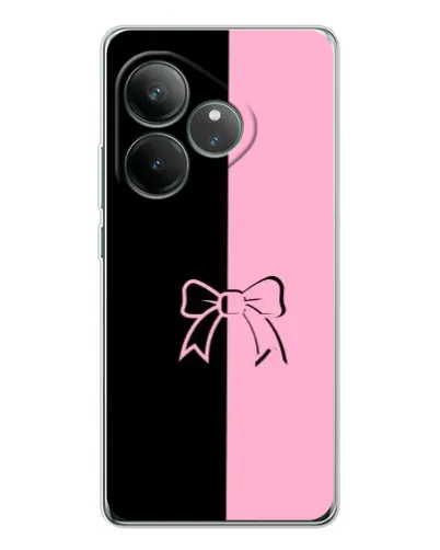 Чехол для Realme GT Neo 6 с картинкой «Половинки банта» Чехол для Realme GT Neo 6 с картинкой «Половинки банта»