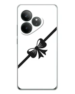 Чехол для Realme GT Neo 6 с картинкой «Диагональный бант» Чехол для Realme GT Neo 6 с картинкой «Диагональный бант»