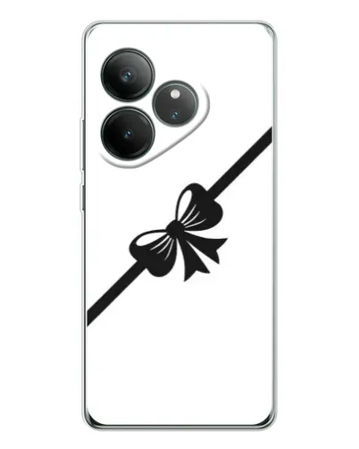 Чехол для Realme GT Neo 6 с картинкой «Диагональный бант» Чехол для Realme GT Neo 6 с картинкой «Диагональный бант»
