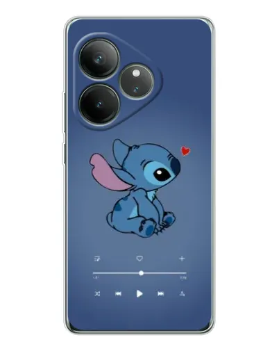 Чехол для Realme GT Neo 6 с картинкой «Музыкальный Stitch»