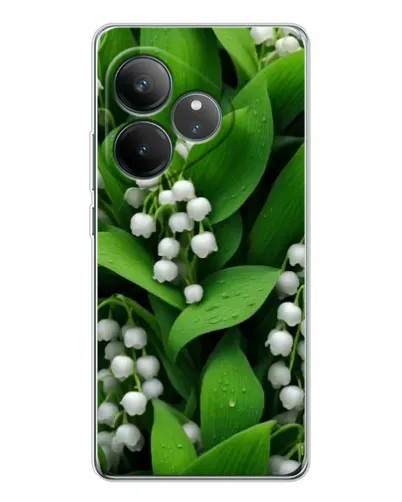 Чехол для Realme GT Neo 6 с картинкой «Ландыши в зелени» Чехол для Realme GT Neo 6 с картинкой «Ландыши в зелени»
