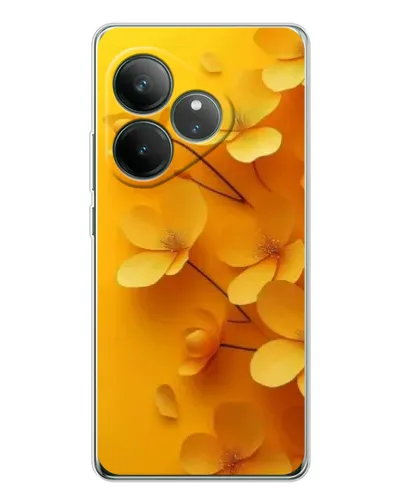 Чехол для Realme GT Neo 6 с картинкой «Золотые лепестки» Чехол для Realme GT Neo 6 с картинкой «Золотые лепестки»