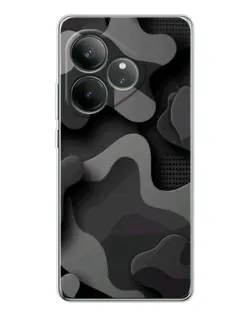 Чехол для Realme GT Neo 6 с картинкой «Темный абстрактный камуфляж» Чехол для Realme GT Neo 6 с картинкой «Темный абстрактный камуфляж»