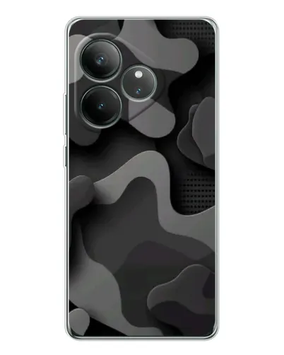 Чехол для Realme GT Neo 6 с картинкой «Темный абстрактный камуфляж» Чехол для Realme GT Neo 6 с картинкой «Темный абстрактный камуфляж»
