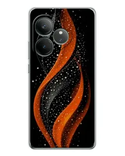 Чехол для Realme GT Neo 6 с картинкой «Огненная звездная волна» Чехол для Realme GT Neo 6 с картинкой «Огненная звездная волна»