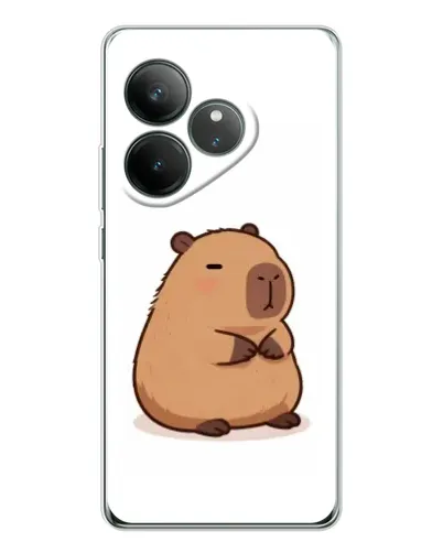 Чехол для Realme GT Neo 6 с картинкой «Толстенькая капибара» Чехол для Realme GT Neo 6 с картинкой «Толстенькая капибара»