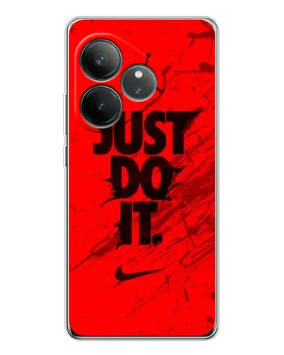 Чехол для Realme GT Neo 7 с картинкой «Nike Just Do It»