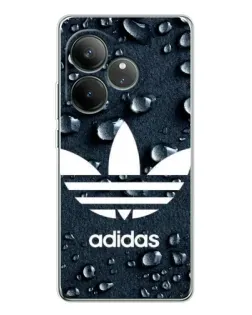 Чехол для Realme GT Neo 7 с картинкой «Adidas Trefoil Blue» Чехол для Realme GT Neo 7 с картинкой «Adidas Trefoil Blue»