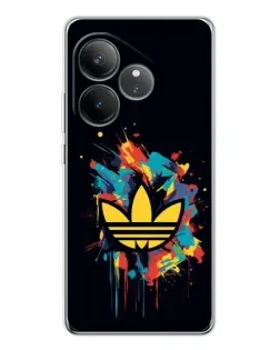 Чехол для Realme GT Neo 7 с картинкой «Adidas Splash» Чехол для Realme GT Neo 7 с картинкой «Adidas Splash»