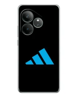 Чехол для Realme GT Neo 7 с картинкой «Adidas Cyan Logo» Чехол для Realme GT Neo 7 с картинкой «Adidas Cyan Logo»