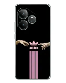 Чехол для Realme GT Neo 7 с картинкой «Adidas Hands» Чехол для Realme GT Neo 7 с картинкой «Adidas Hands»