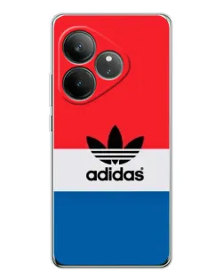 Чехол для Realme GT Neo 7 с картинкой «Ретро блоки Adidas» Чехол для Realme GT Neo 7 с картинкой «Ретро блоки Adidas»