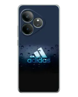 Чехол для Realme GT Neo 7 с картинкой «Adidas Water Drops» Чехол для Realme GT Neo 7 с картинкой «Adidas Water Drops»