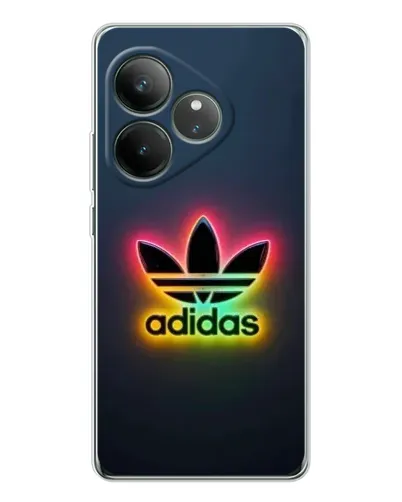 Чехол для Realme GT Neo 7 с картинкой «Неоновый Adidas» Чехол для Realme GT Neo 7 с картинкой «Неоновый Adidas»
