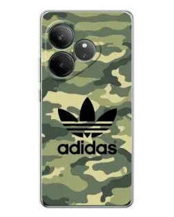 Чехол для Realme GT Neo 7 с картинкой «Милитари стиль Adidas» Чехол для Realme GT Neo 7 с картинкой «Милитари стиль Adidas»
