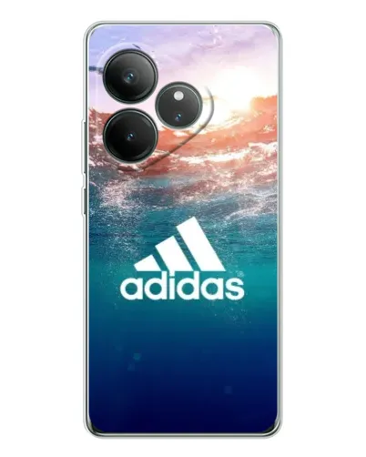 Чехол для Realme GT Neo 7 с картинкой «Океанская глубина адидас» Чехол для Realme GT Neo 7 с картинкой «Океанская глубина адидас»
