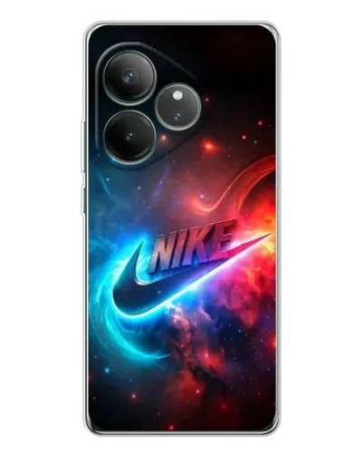 Чехол для Realme GT Neo 7 с картинкой «Огненный логотип Nike» Чехол для Realme GT Neo 7 с картинкой «Огненный логотип Nike»