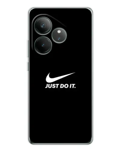 Чехол для Realme GT Neo 7 с картинкой «Минимализм от Nike» Чехол для Realme GT Neo 7 с картинкой «Минимализм от Nike»
