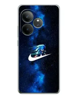 Чехол для Realme GT Neo 7 с картинкой «Звездный путь Nike»