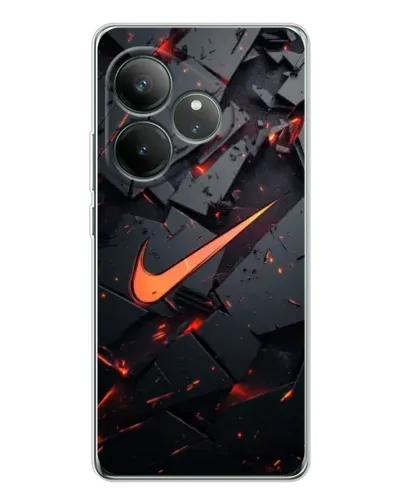 Чехол для Realme GT Neo 7 с картинкой «Nike — эффект разломов» Чехол для Realme GT Neo 7 с картинкой «Nike — эффект разломов»