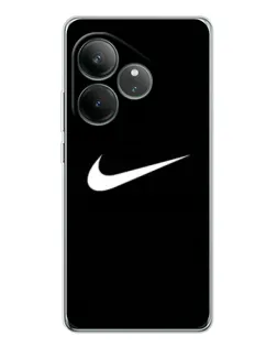 Чехол для Realme GT Neo 7 с картинкой «Минималистический Найк»