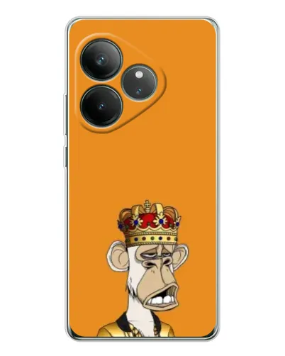 Чехол для Realme GT Neo 7 с картинкой «Золотая обезьяна Bored Ape» Чехол для Realme GT Neo 7 с картинкой «Золотая обезьяна Bored Ape»