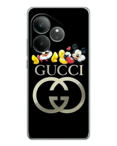 Чехол для Realme GT Neo 7 с картинкой «Gucci — герои Disney» Чехол для Realme GT Neo 7 с картинкой «Gucci — герои Disney»
