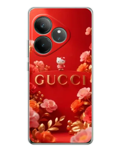 Чехол для Realme GT Neo 7 с картинкой «Gucci — золотой сад» Чехол для Realme GT Neo 7 с картинкой «Gucci — золотой сад»