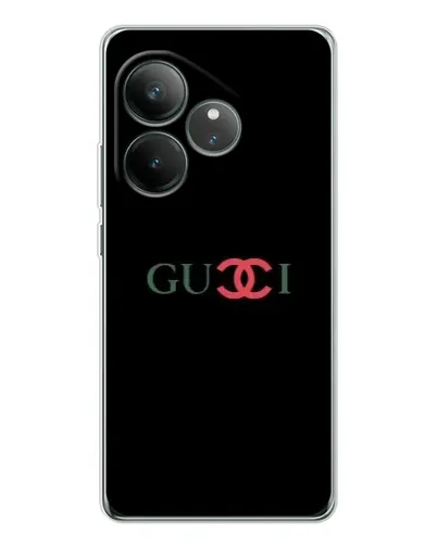 Чехол для Realme GT Neo 7 с картинкой «Gucci — красный градиент» Чехол для Realme GT Neo 7 с картинкой «Gucci — красный градиент»