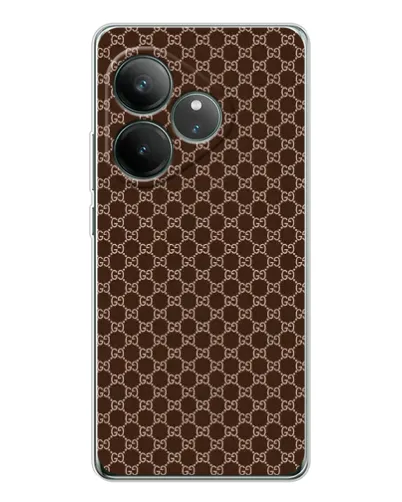 Чехол для Realme GT Neo 7 с картинкой «Gucci — шоколадная сетка» Чехол для Realme GT Neo 7 с картинкой «Gucci — шоколадная сетка»