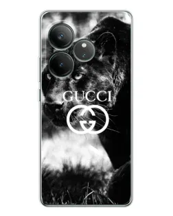 Чехол для Realme GT Neo 7 с картинкой «Gucci — дикая природа»