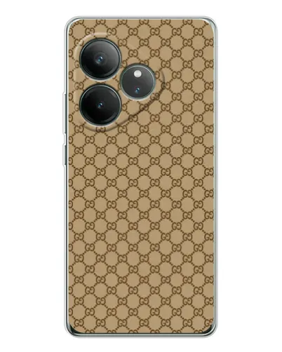 Чехол для Realme GT Neo 7 с картинкой «Gucci — классический беж» Чехол для Realme GT Neo 7 с картинкой «Gucci — классический беж»