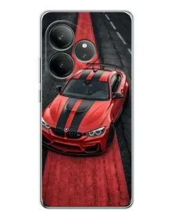 Чехол для Realme GT Neo 7 с картинкой «BMW на красной дорожке» Чехол для Realme GT Neo 7 с картинкой «BMW на красной дорожке»