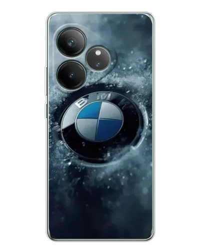 Чехол для Realme GT Neo 7 с картинкой «Логотип BMW — лед» Чехол для Realme GT Neo 7 с картинкой «Логотип BMW — лед»