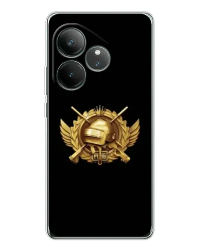 Чехол для Realme GT Neo 7 с картинкой «PUBG — оранжевый градиент»