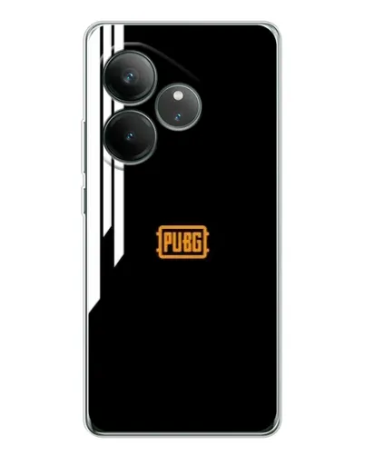 Чехол для Realme GT Neo 7 с картинкой «PUBG — вертикальные линии»
