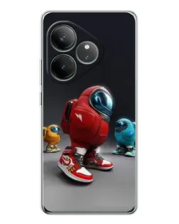 Чехол для Realme GT Neo 7 с картинкой «Among Us — 3D стиль» Чехол для Realme GT Neo 7 с картинкой «Among Us — 3D стиль»