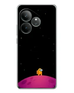 Чехол для Realme GT Neo 7 с картинкой «Одинокий герой на планете» Чехол для Realme GT Neo 7 с картинкой «Одинокий герой на планете»