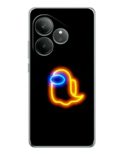 Чехол для Realme GT Neo 7 с картинкой «Among Us неоновое сияние» Чехол для Realme GT Neo 7 с картинкой «Among Us неоновое сияние»