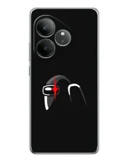 Чехол для Realme GT Neo 7 с картинкой «Among Us шлем» Чехол для Realme GT Neo 7 с картинкой «Among Us шлем»