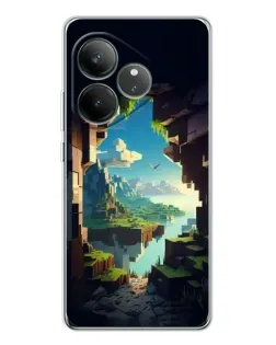 Чехол для Realme GT Neo 7 с картинкой «Вид из пещеры» Чехол для Realme GT Neo 7 с картинкой «Вид из пещеры»