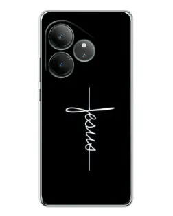 Чехол для Realme GT Neo 7 с картинкой «Тонкая линия веры»