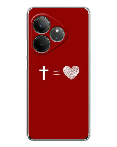 Чохол для Realme GT Neo 7 з картинкою «Рівняння любові» Чохол для Realme GT Neo 7 з картинкою «Рівняння любові»