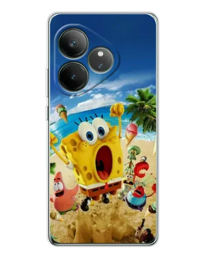Чехол для Realme GT Neo 7 с картинкой «Развлечения на пляже»