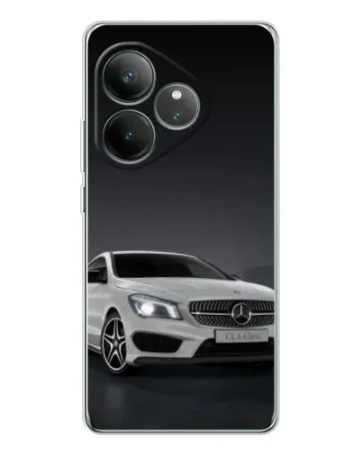 Чехол для Realme GT Neo 7 с картинкой «Mercedes AMG GT Silver»