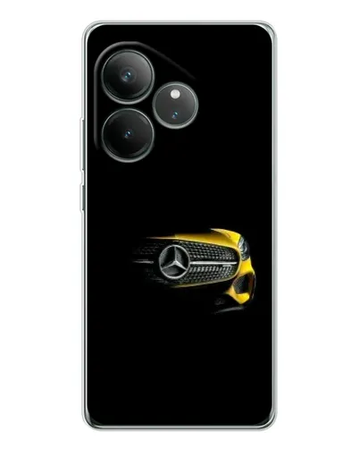 Чехол для Realme GT Neo 7 с картинкой «Mercedes — ретро стиль»