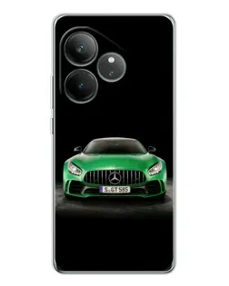 Чехол для Realme GT Neo 7 с картинкой «Mercedes — неоновый лого» Чехол для Realme GT Neo 7 с картинкой «Mercedes — неоновый лого»