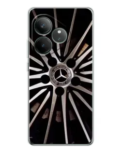 Чехол для Realme GT Neo 7 с картинкой «Диск Mercedes» Чехол для Realme GT Neo 7 с картинкой «Диск Mercedes»